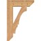 Ekena Millwork Balboa Slat Smooth Bracket, Western Red Cedar, 5 1/2"W x 24"D x 36"H BKT06X24X36BOA06SWR - alternate 2